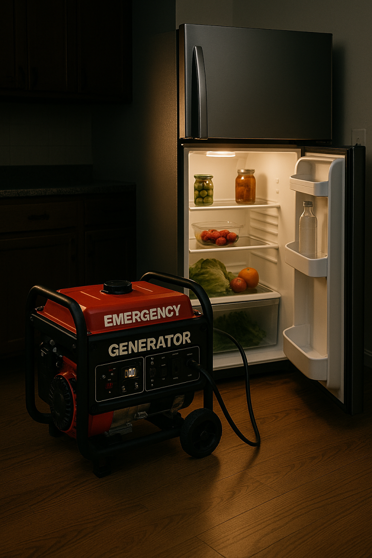 Emergency Generator for Refrigerator – Keep Your Food Safe When the Power Goes Out