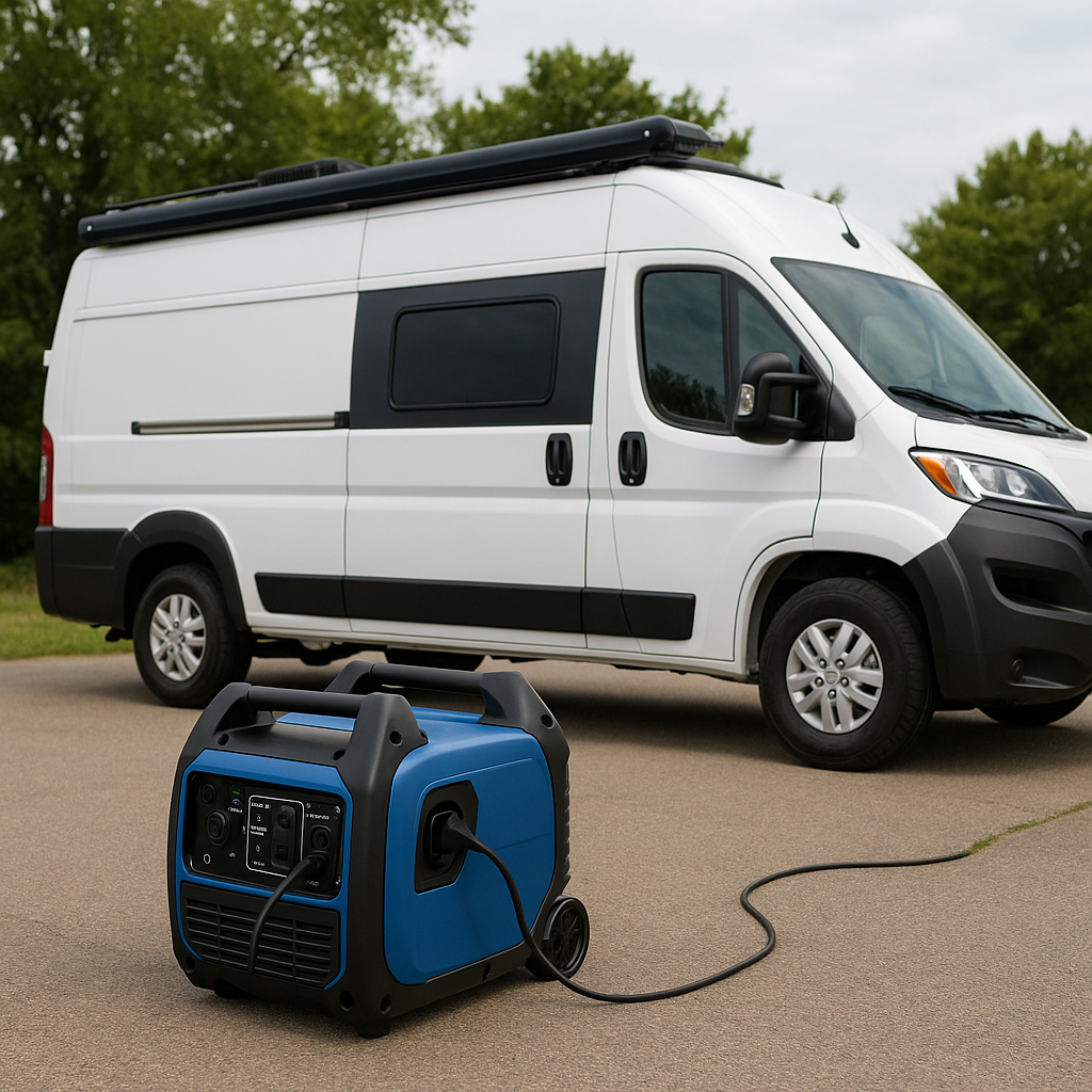 Portable Generator for Class B Camper Van