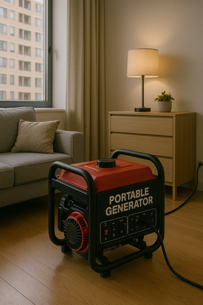 Portable Generator for Small Apartment – Compact Power When You Need It Most