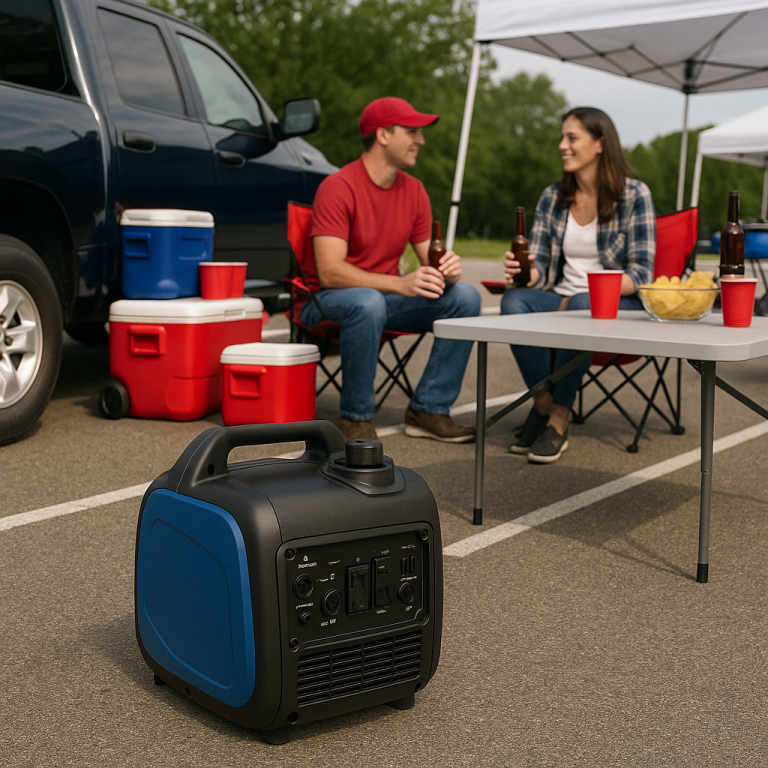 Quiet Generator for Tailgating – Power Up the Party Without the Noise