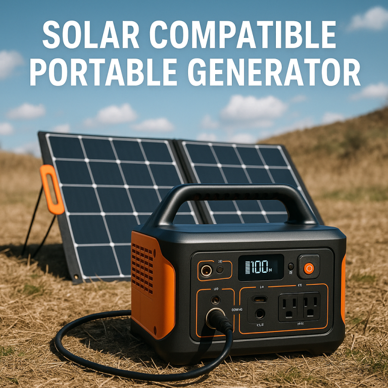 Solar Compatible Portable Generator